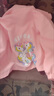 G.DUCKKIDS小黃鴨女童外套春秋新款兒童夾克洋氣卡通連帽風(fēng)衣小學(xué)生秋裝外套 粉色 140 尺碼9~10歲【130-140cm】 曬單實拍圖
