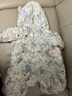 巴拉巴拉童裝嬰兒連體羽絨服輕薄羽絨服寶寶衣服冬裝抱衣爬服男童女童 白藍色調00318 73cm 曬單實(shí)拍圖