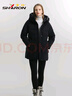 雪倫反季羽絨服女短款厚修身顯瘦百搭通勤氣質(zhì)24502 摩登黑 XL 曬單實(shí)拍圖