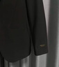 羅蒙旗艦店高檔定制休閑西服套裝男士正裝春秋商務(wù)小西裝結婚禮服外套 黑色單西服 4XL 碼(推薦170-200斤) 曬單實(shí)拍圖