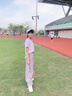 NICKYBABY女童工裝褲春秋酷颯風兒童春裝褲子2025年新款大童山系闊腿運動褲 15265杏色 160 曬單實拍圖