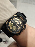 卡西歐（CASIO）手表男學(xué)生運動(dòng)防水雙顯夜光指針數字多功能考試電子石英手表禮物 AEQ-110BW-9A檔次金 夜光指針 曬單實(shí)拍圖