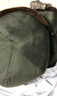 妙憶詩雷鋒帽帽子男東北冬天保暖加厚護(hù)耳帽軍帽中老年人棉帽老頭帽 綠布棕毛大耳帽 曬單實拍圖