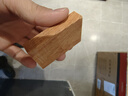 戎夏紅木小料 發(fā)簪木料書簽木料戒尺料扇骨料裁紙刀料diy木料20*3*1cm 微凹黃檀 曬單實拍圖