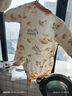 優(yōu)奇嬰兒夾棉連體衣服寶寶秋冬季加棉爬爬服裝新生兒棉服保暖哈衣a類 曬單實拍圖
