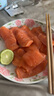 崇鮮 冰鮮三文魚（大西洋鮭）日式生魚片 魚腩刺身精選中段生鮮 上佳中段 400g 凈肉【去皮切片】 曬單實(shí)拍圖