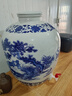 景德鎮(zhèn)10/20/50/100/斤青花陶瓷酒壇子密封泡空酒罐酒缸酒瓶 100斤八仙大口【帶龍頭】 曬單實(shí)拍圖
