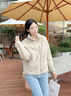 名創(chuàng)優(yōu)品（MINISO）抓絨厚外套女2024秋冬季爆款搖粒絨內(nèi)膽夾克上衣女士沖鋒開衫衛(wèi)衣 【長絨搖粒絨】淺藍色(純色) S 155 (體重85-105斤) 曬單實拍圖