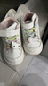 戴維貝拉（DAVE＆BELLA）【Hello·Kitty聯(lián)名】女童板鞋小童步前鞋兒童加絨鞋子秋冬新款 米白【現貨】 25碼 曬單實(shí)拍圖