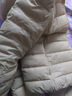 特步（XTEP）兒童童裝男女童通碼親膚零壓力輕暖連帽羽絨服 深?yuàn)W藍(lán) 150cm 曬單實(shí)拍圖