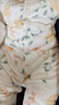 藤之木工房嬰兒連體衣男女童春裝男女童保暖夾棉新生兒爬服0-3歲 桔香怡人-襟蛤（夾棉600#） 80cm 曬單實(shí)拍圖