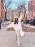 CAMILA KSENIA老爹鞋女款夏季2025新款厚底增高時尚運動鞋休閑百搭顯高顯瘦鞋子 粉色 37 曬單實拍圖
