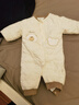 全棉時(shí)代嬰兒衣服加倍暖加厚連體衣秋冬新生兒滿(mǎn)月寶寶衣服保暖棉服 【加倍暖-5~5℃】霧氣白 66cm （3-6月 7-8kg） 曬單實(shí)拍圖