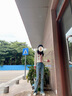 AEMAPE美式牛仔褲女春秋2025新款高腰修身毛邊喇叭褲流蘇闊腿馬蹄褲子 藍(lán)色-長(zhǎng)褲 M 建議100-110斤 曬單實(shí)拍圖