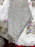 恒源祥100%純羊毛線(xiàn)中粗手工diy毛線(xiàn)編織圍巾鉤織花朵發(fā)夾勾拖鞋50克 6005灰白夾花 曬單實(shí)拍圖