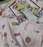 芬騰睡衣女童早開衫翻領長袖純棉100%兒童女童家居服睡衣套裝 淺綠 130 曬單實拍圖