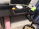 頂莎網(wǎng)紅臺式電腦桌網(wǎng)吧專(zhuān)用電競桌學(xué)生宿舍電腦桌簡(jiǎn)約一體雙人辦公桌 [網(wǎng)紅推薦] [80*60CM黑旋風(fēng)]送水杯架+耳機掛 曬單實(shí)拍圖