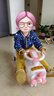 童梓夢扭扭車兒童溜溜車1-3-6歲男女寶寶可坐大人承重防側(cè)翻飛機搖搖車 櫻花粉 【藍牙+燈光音樂+靜音輪】 曬單實拍圖