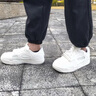 安踏【迪文琴佐同款】STG籃球板鞋丨復(fù)古休閑鞋男防滑耐磨運(yùn)動(dòng)文化鞋 【STG板鞋】純凈白-1 43 (270mm) 曬單實(shí)拍圖
