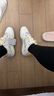 阿迪達(dá)斯 （adidas）三葉草女鞋 25夏季新款運(yùn)動鞋輕便休閑鞋透氣潮流板鞋時尚小白鞋 撞色小白鞋/櫻花粉/時尚 36 曬單實(shí)拍圖