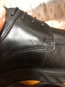 愛(ài)步（ECCO）Hybrid秋冬新款男士商務(wù)皮鞋休閑真皮皮鞋 520324-男款01001-黑色 41 曬單實(shí)拍圖