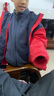伯希和（Pelliot）戶(hù)外兒童沖鋒衣男女三合一防風(fēng)防水春夏夾克外套134301043藍紅150 曬單實(shí)拍圖