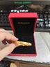 中國(guó)黃金（CHINA GOLD）足金鐲子星點(diǎn)手鐲女士黃金手鐲手環(huán)車七夕情人節(jié)禮物送女朋友老婆 【空心加厚】58圈號(hào) 約8g 曬單實(shí)拍圖