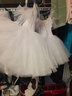 葉余新款兒童芭蕾舞軟紗蓬蓬裙女童吊帶舞蹈表演服裝小天鵝演出公主裙 主圖款 100 曬單實(shí)拍圖