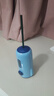 得力（deli）全自動(dòng)削筆機電動(dòng)削筆器小學(xué)生大口徑鉛筆刨洞洞筆轉筆刀鉛筆刀卷筆刀器幼兒園男女孩兒童充電削筆 【黃油小熊/3檔可調】藍色火箭削筆器 曬單實(shí)拍圖