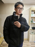 卡賓男裝 90鴨絨羽絨服2024秋冬新款寬松面包服外套小香風(fēng)H 煤黑色01 XL /180/52 曬單實(shí)拍圖