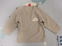 巴厘小豬兒童保暖內衣套裝秋冬季加厚嬰幼兒睡衣女童家居服秋衣秋褲男童 橘咖 90 cm 曬單實(shí)拍圖