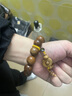 龍隱  金絲楠木手串陰沉木烏木老料佛珠念珠文玩木質(zhì)送男女友禮物 滿(mǎn)金絲兩道水波  20mm*12顆 曬單實(shí)拍圖