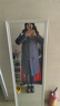 太平鳥(niǎo)【鵝絨服】黑天鵝羽絨服2024冬連帽長(cháng)面包外套潮* 黑色 L 曬單實(shí)拍圖