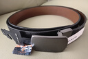 蔻馳（COACH）男士C紋浮雕板扣 寬版腰帶 CQ009  送男友 曬單實(shí)拍圖
