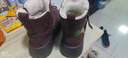 快樂(lè )瑪麗（J&M）雪地靴女冬季加絨保暖短靴厚底防滑加厚東北棉鞋女 酒紅 38  曬單實(shí)拍圖