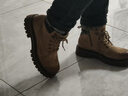 天美意馬丁靴工裝短靴百搭男工裝靴時(shí)尚百搭男鞋 曬單實(shí)拍圖