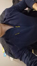 迪卡儂（DECATHLON）戶(hù)外美利奴羊毛速干衣T恤男運(yùn)動(dòng)徒步登山長(zhǎng)袖上衣保暖內(nèi)衣保暖衣 半拉鏈深藍(lán)色（89%）綿羊毛 S 曬單實(shí)拍圖