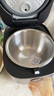 適用美的電飯煲內(nèi)膽MB-HS4075/MB-F4088不銹鋼芯無涂層精鋼鼎釜IH 3升316不銹鋼無涂層 曬單實拍圖