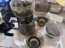 哲品派杯龍紋玻璃茶壺茶水分離泡茶壺一壺三杯便攜式功夫茶具新年禮盒 龍年珍藏派杯分享裝-龍紋黑色 1件 曬單實拍圖