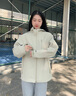 李寧馬龍同款沖鋒衣情侶春季戶外登山服CF溯萬龍甲防風(fēng)防水夾克外套 溶石灰-1 M 曬單實(shí)拍圖