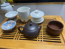 藏壺天下【七夕禮物】宜興紫砂壺純手工刻繪梅花功夫茶具單壺原礦紫泥家用 扁西施壺 曬單實(shí)拍圖