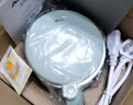 奧克斯（AUX）便攜式燒水壺 316L不銹鋼折疊水壺?zé)眯须娝畨?家用燒水杯養(yǎng)生沖奶保溫 HX-A0803E 0.8L 含折疊叉勺 曬單實拍圖