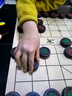義寧中國象棋棋帶棋盤圍棋盤皮革不含橡布五子棋軟布圖紙盤布桌 單面/象棋盤#50(無棋子) 曬單實(shí)拍圖