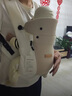 usbeesbabyusbeesbaby嬰兒背帶多功能透氣好母嬰用品寶寶遛娃神器夏季四季 牛奶白冰絲棉 曬單實(shí)拍圖