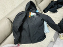 探路者（TOREAD）極光沖鋒衣三合一戶外套羽絨服防風防水保暖外套男女劉昊然同款 黑色-TAWWBM90758 L 曬單實拍圖