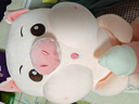 彤明雨鑫毛絨玩具奶瓶小豬公仔可愛(ài)布娃娃玩偶豬豬抱枕兒童女朋友生日禮物 奶瓶豬瞪眼 45厘米 曬單實(shí)拍圖