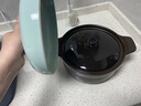 蘇泊爾（SUPOR）砂鍋煲湯鍋陶瓷煲仔飯沙鍋燉鍋湯煲蓋無(wú)雙 明火燃氣灶專(zhuān)用 海灣藍 TB30H1- 3.5L 曬單實(shí)拍圖