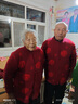 中老年人衣服羊毛開(kāi)衫女爸媽本命年紅色毛衣外套男爺爺奶奶情侶裝 女棗紅?！炯咏q加兜】 2XL 建議145-160斤 曬單實(shí)拍圖