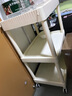 美容車(chē)小推車(chē)美容院專(zhuān)用置物收納理發(fā)店燙染美甲工具車(chē) 置物架推車(chē)三層無(wú)抽 曬單實(shí)拍圖