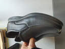 夢(mèng)特嬌（MONTAGUT）男鞋新品商務(wù)皮鞋男真皮頭層牛皮舒適軟底圓頭一腳蹬套腳休閑皮鞋 黑色 39 曬單實(shí)拍圖